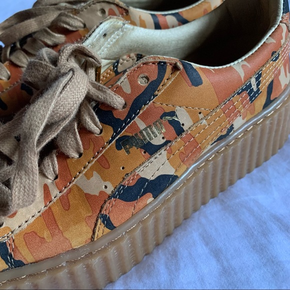 FENTY x PUMA The Creepers (Rihanna Fenty Camo) Women’s Shoes (Size 5.5) - Picture 3 of 6